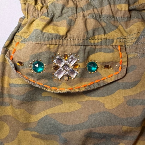 Victoria’s Secret RARE Camo Military Jacket Vest with Rhinestones Size L - Picture 5 of 12